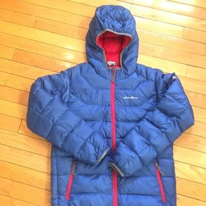 Eddie Bauer kids Cirrus Lite Down Coat large